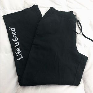 NWOT- life is good sweats -XL